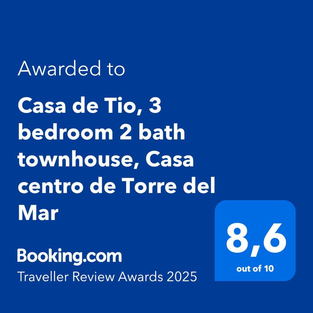 Casa De Tio, 3 Bedroom 2 Bath Townhouse, Casa Centro De Torre Del Mar Exterior photo